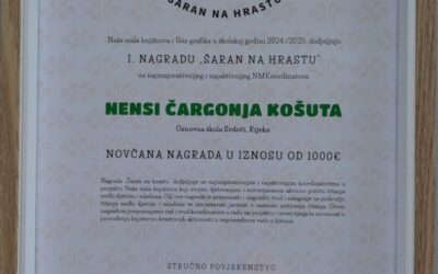 Knjižničarka OŠ Srdoči prva dobitnica međunarodne nagrade „Šaran na hrastu“