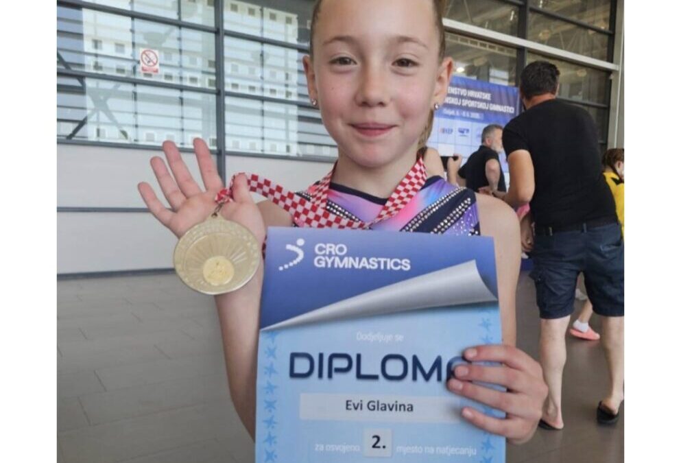 Uspjeh naše učenice Eve u gimnastici