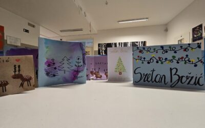 Kreativne dječje ruke za zajednicu – produženci izradili božićne predmete kao podršku za rad hospicija