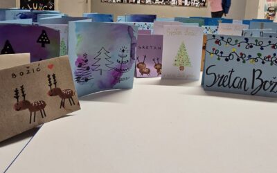 Kreativne dječje ruke za zajednicu – produženci izradili božićne predmete kao podršku za rad hospicija