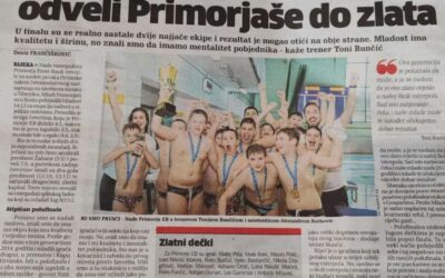 Veliki uspjeh našeg učenika 5.a, Roka Funčića u vaterpolu