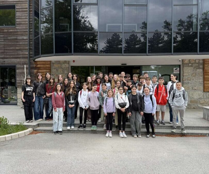 Učenici na edukativnoj terenskoj nastavi: PP Učka i Zvjezdarnica Višnjan