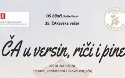 Izvanredan uspjeh Srdočana na ovogodišnjem natječaju Ča u versin, riči i pinelu