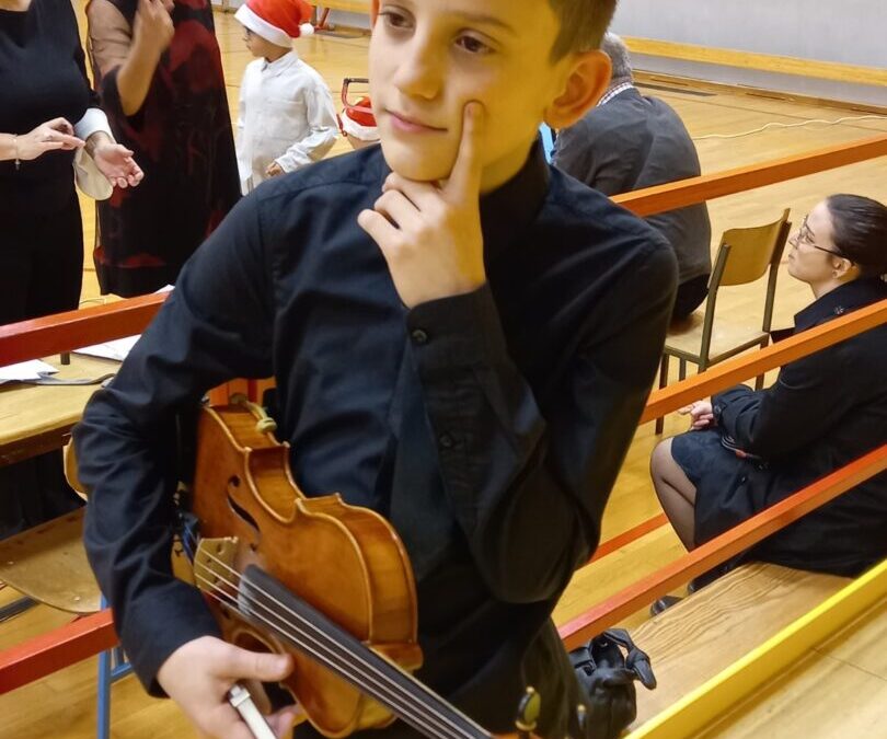 Uspjeh našeg učenika 6.a Josipa Terzića na državnom natjecanju iz violine