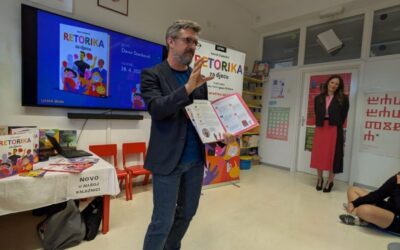  Prva hrvatska „Retorika za djecu“ stigla i u našu školsku knjižnicu
