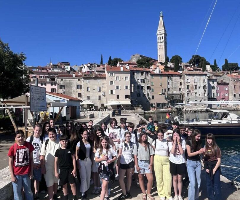 Učenici 6. razreda na završnoj terenskoj nastavi u Istri